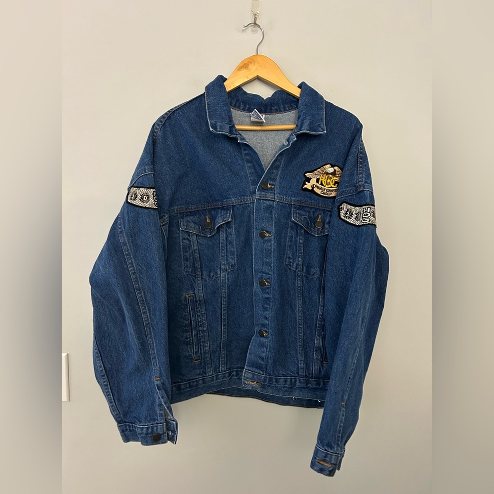Harley Davidson United States Marine Corps Denim Jacket